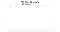 Desktop Screenshot of blackdragonflydesigns.com