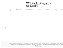 Tablet Screenshot of blackdragonflydesigns.com